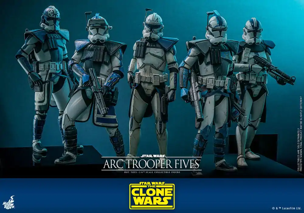 Star Wars: The Clone Wars Akční figurka 1/6 Arc Trooper Fives 30 cm fotografii produktu