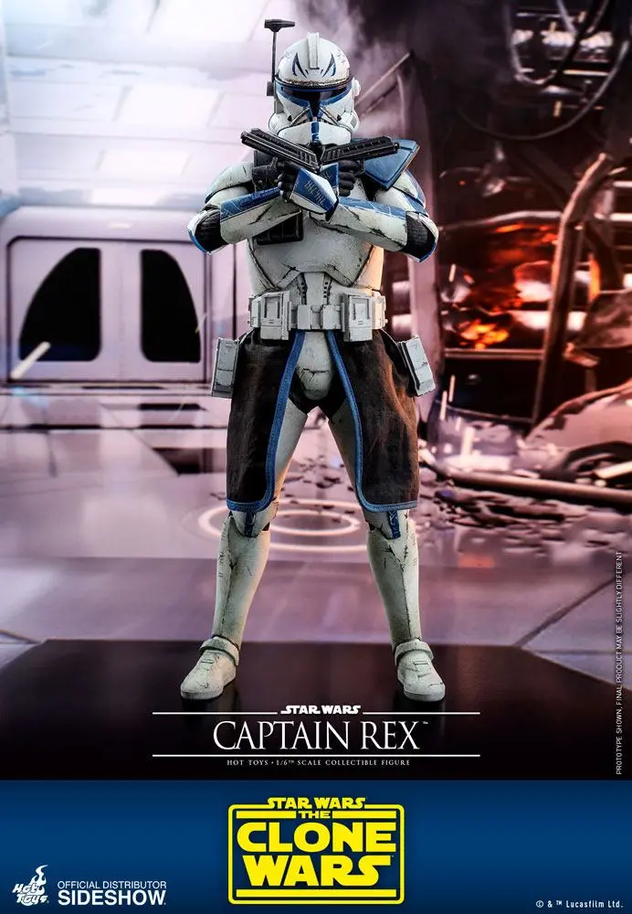 Star Wars The Clone Wars akční figurka 1/6 Captain Rex 30 cm fotografii produktu