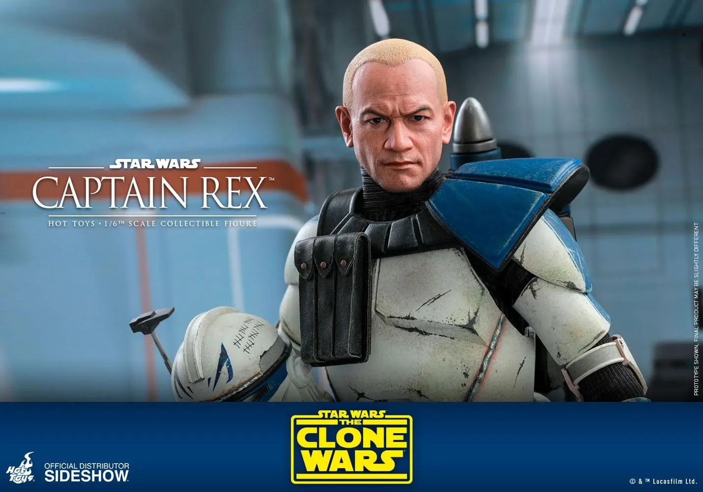 Star Wars The Clone Wars akční figurka 1/6 Captain Rex 30 cm fotografii produktu