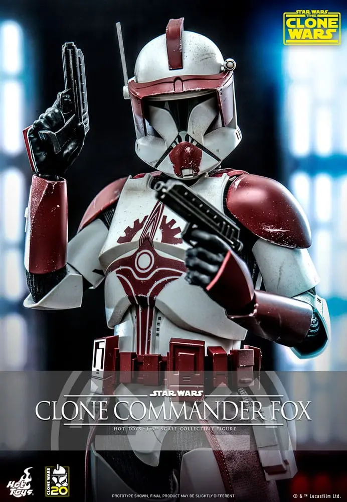 Star Wars: The Clone Wars Action Figure 1/6 Klonový velitel Fox 30 cm fotografii produktu