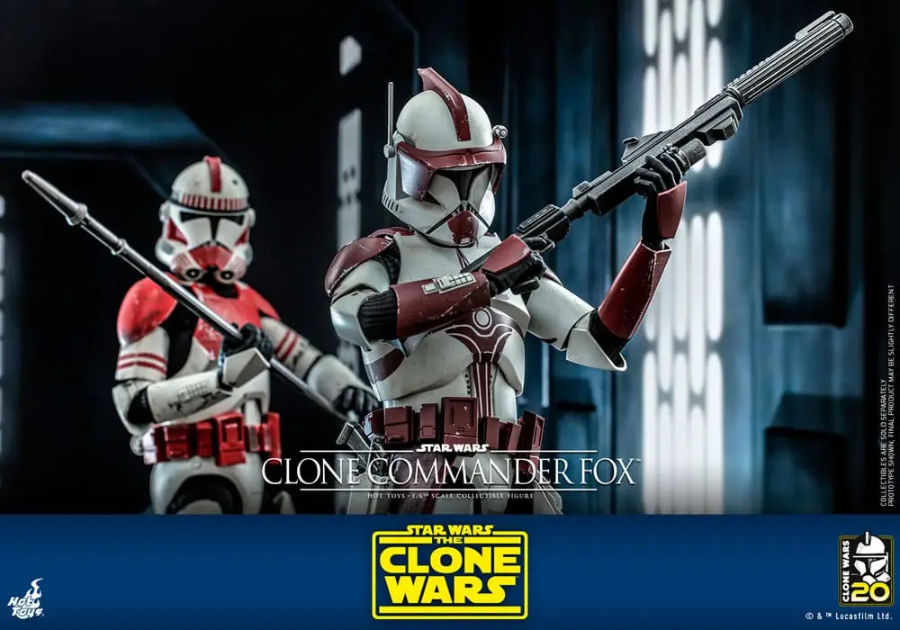 Star Wars: The Clone Wars Action Figure 1/6 Klonový velitel Fox 30 cm fotografii produktu