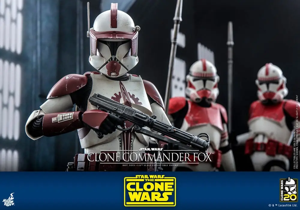 Star Wars: The Clone Wars Action Figure 1/6 Klonový velitel Fox 30 cm fotografii produktu