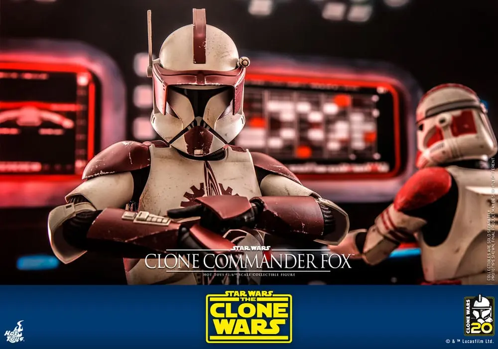 Star Wars: The Clone Wars Action Figure 1/6 Klonový velitel Fox 30 cm fotografii produktu