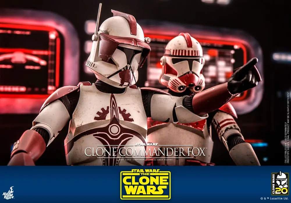 Star Wars: The Clone Wars Action Figure 1/6 Klonový velitel Fox 30 cm fotografii produktu