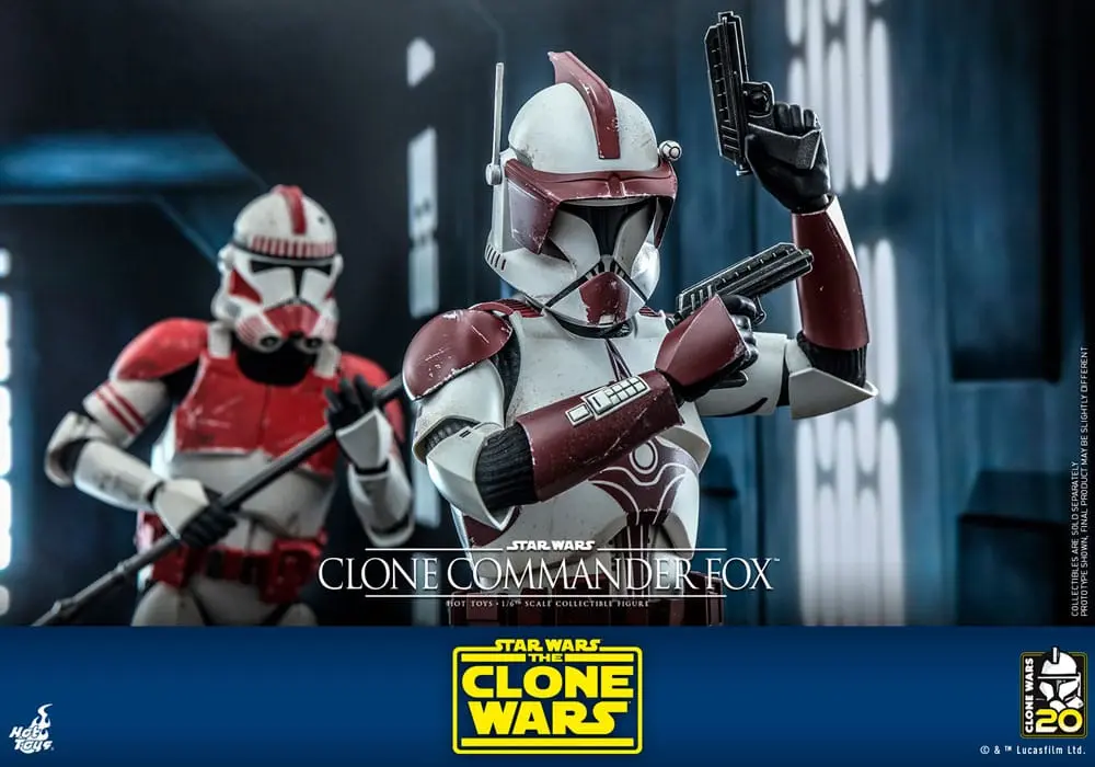 Star Wars: The Clone Wars Action Figure 1/6 Klonový velitel Fox 30 cm fotografii produktu