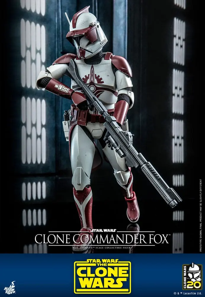 Star Wars: The Clone Wars Action Figure 1/6 Klonový velitel Fox 30 cm fotografii produktu