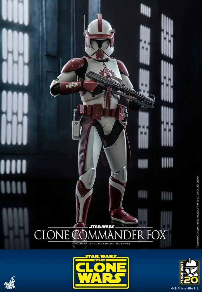 Star Wars: The Clone Wars Action Figure 1/6 Klonový velitel Fox 30 cm fotografii produktu
