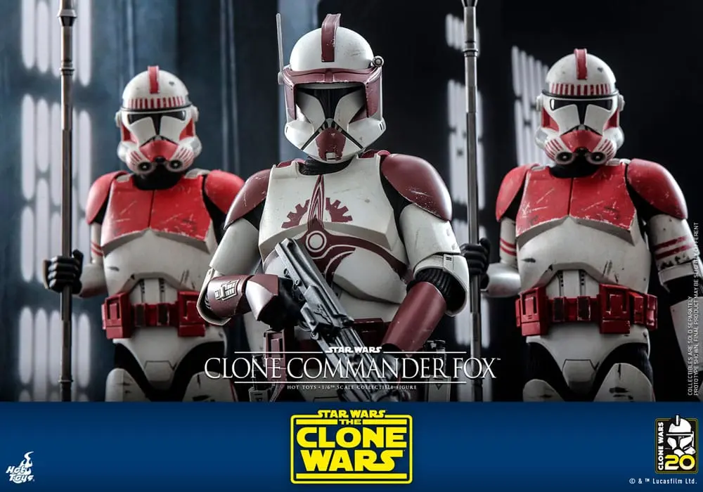 Star Wars: The Clone Wars Action Figure 1/6 Klonový velitel Fox 30 cm fotografii produktu