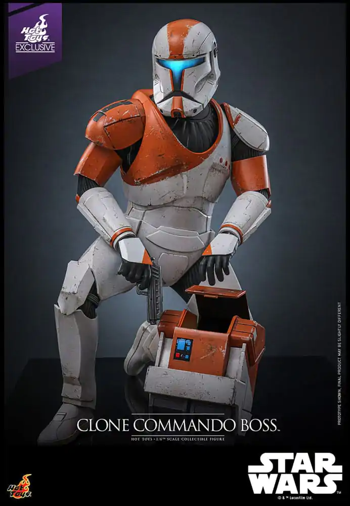 Star Wars: The Clone Wars Akční figurka 1/6 Clone Commando Boss Hot Toys Exclusive 30 cm fotografii produktu
