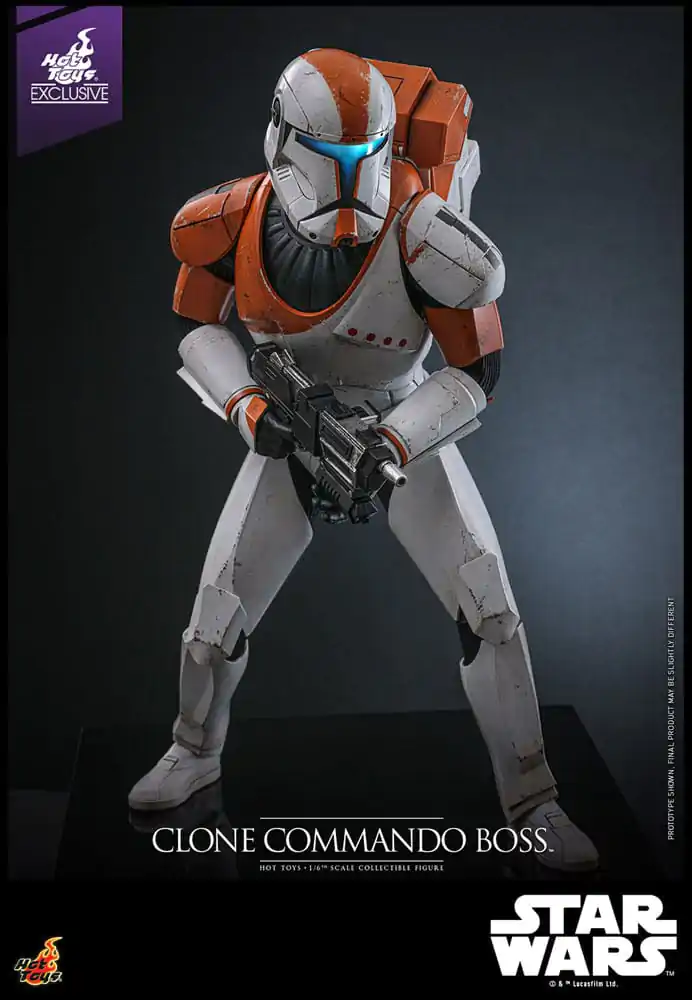 Star Wars: The Clone Wars Akční figurka 1/6 Clone Commando Boss Hot Toys Exclusive 30 cm fotografii produktu