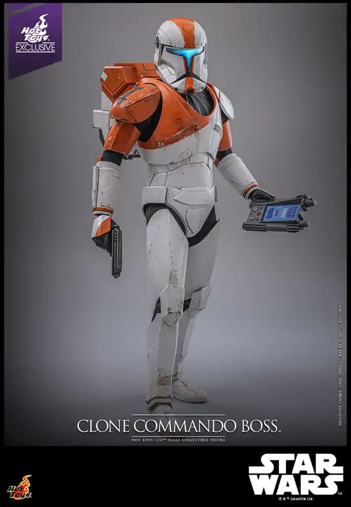 Star Wars: The Clone Wars Akční figurka 1/6 Clone Commando Boss Hot Toys Exclusive 30 cm fotografii produktu