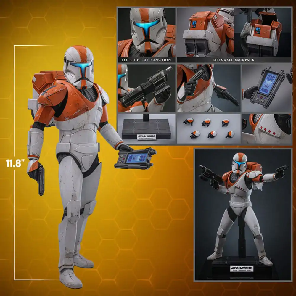 Star Wars: The Clone Wars Akční figurka 1/6 Clone Commando Boss Hot Toys Exclusive 30 cm fotografii produktu