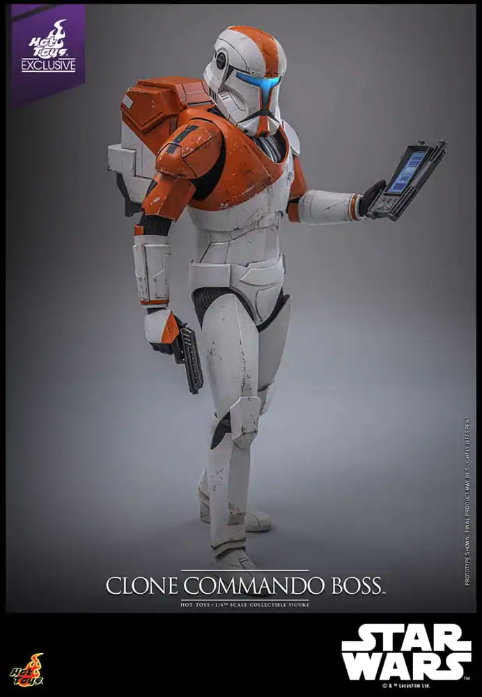 Star Wars: The Clone Wars Akční figurka 1/6 Clone Commando Boss Hot Toys Exclusive 30 cm fotografii produktu