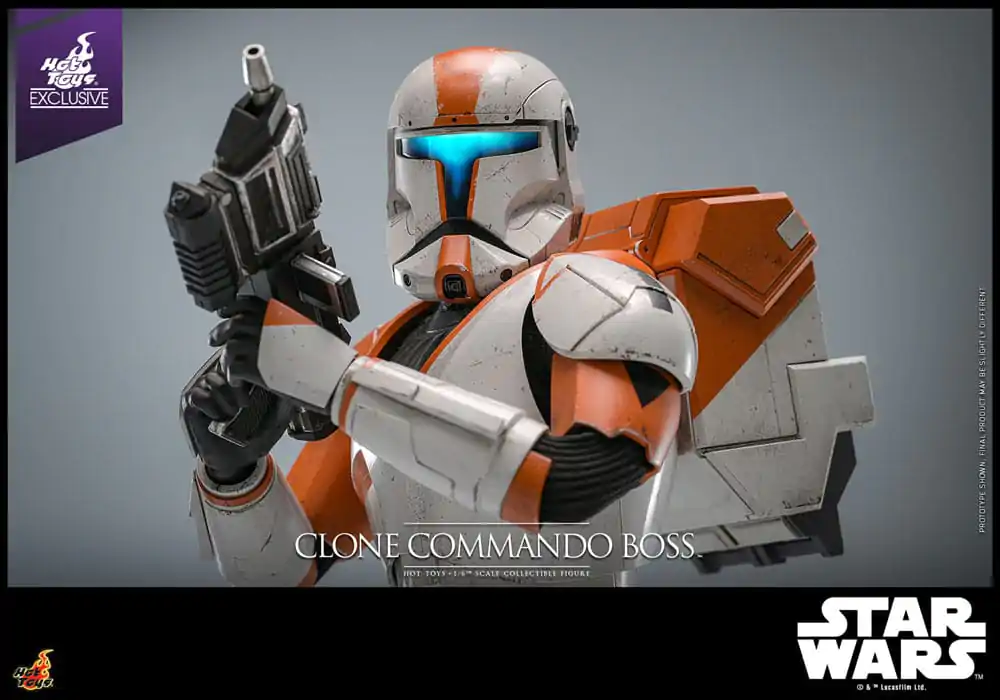 Star Wars: The Clone Wars Akční figurka 1/6 Clone Commando Boss Hot Toys Exclusive 30 cm fotografii produktu