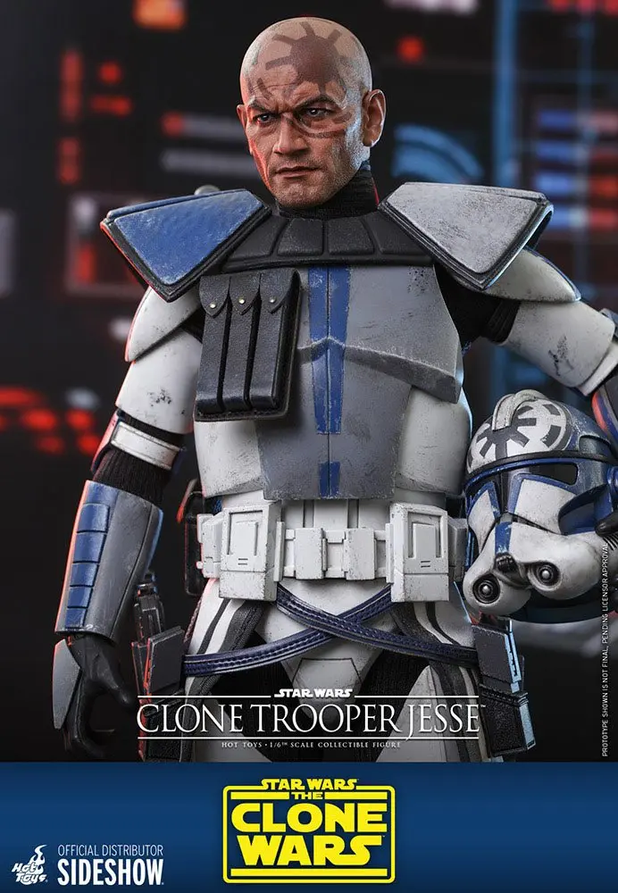 Star Wars The Clone Wars akční figurka 1/6 Clone Trooper Jesse 30 cm fotografii produktu