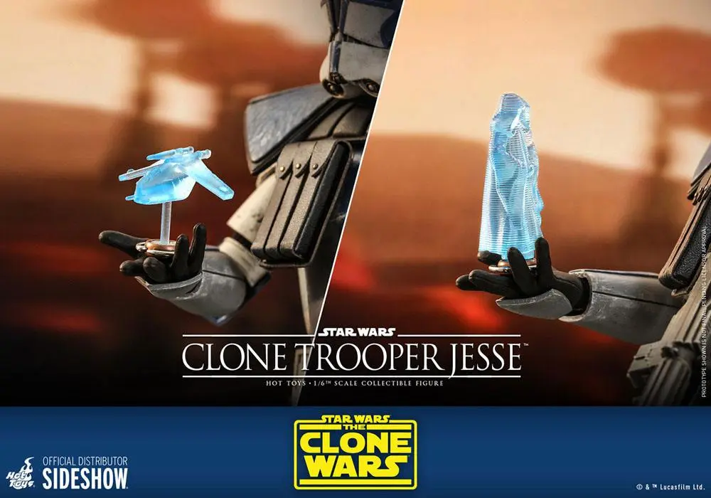 Star Wars The Clone Wars akční figurka 1/6 Clone Trooper Jesse 30 cm fotografii produktu