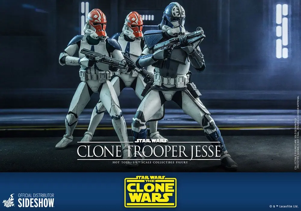 Star Wars The Clone Wars akční figurka 1/6 Clone Trooper Jesse 30 cm fotografii produktu