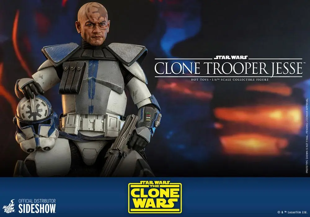 Star Wars The Clone Wars akční figurka 1/6 Clone Trooper Jesse 30 cm fotografii produktu