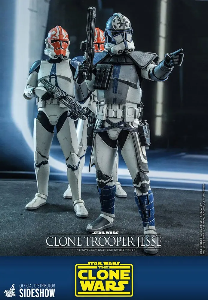 Star Wars The Clone Wars akční figurka 1/6 Clone Trooper Jesse 30 cm fotografii produktu