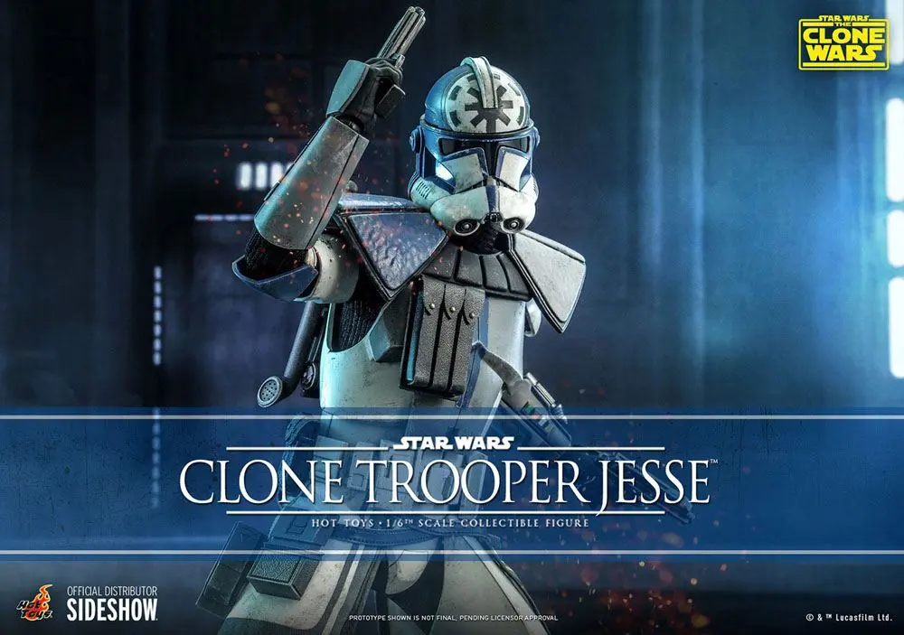 Star Wars The Clone Wars akční figurka 1/6 Clone Trooper Jesse 30 cm fotografii produktu