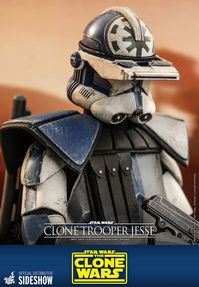 Star Wars The Clone Wars akční figurka 1/6 Clone Trooper Jesse 30 cm fotografii produktu