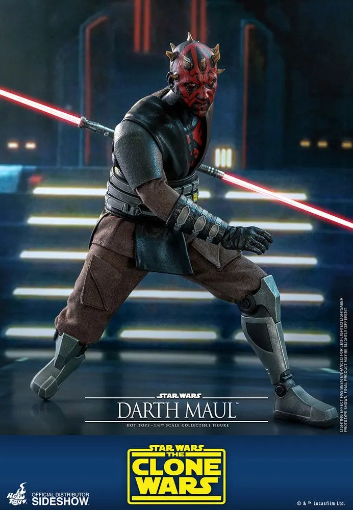 Star Wars The Clone Wars akční figurka 1/6 Darth Maul 29 cm fotografii produktu