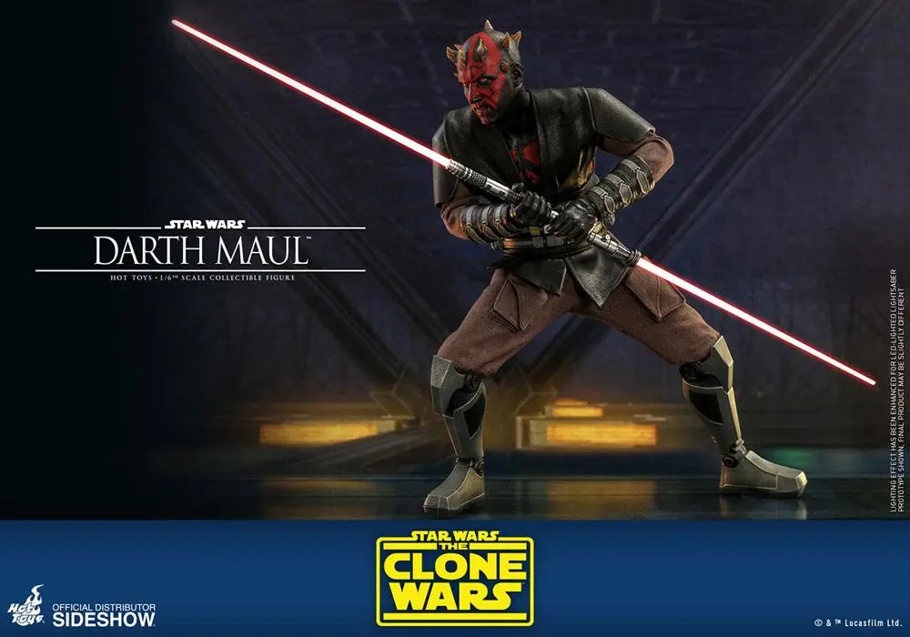 Star Wars The Clone Wars akční figurka 1/6 Darth Maul 29 cm fotografii produktu