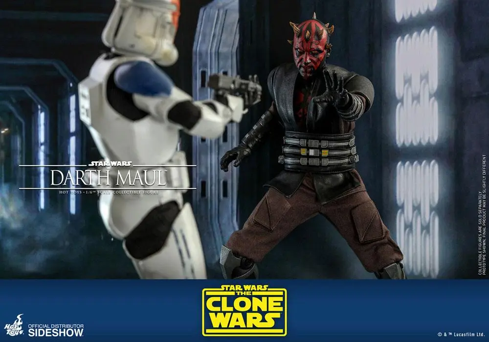 Star Wars The Clone Wars akční figurka 1/6 Darth Maul 29 cm fotografii produktu