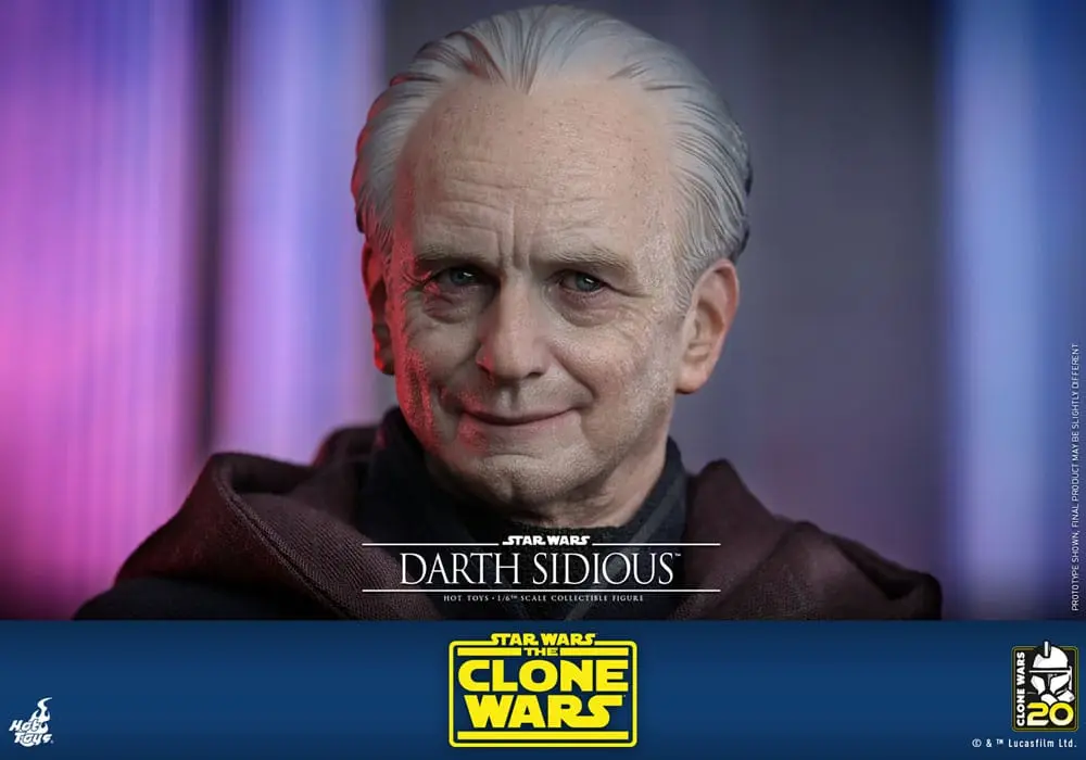 Star Wars: The Clone Wars akční figurka 1/6 Darth Sidious 29 cm fotografii produktu