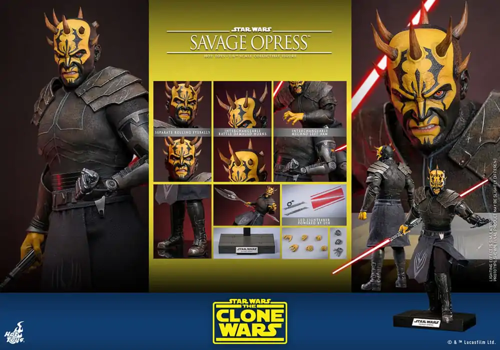 Star Wars: The Clone Wars akční figurka 1/6 Savage Opress 34 cm fotografii produktu