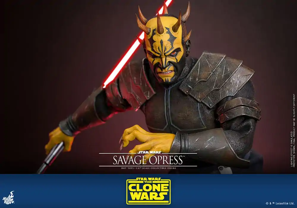 Star Wars: The Clone Wars akční figurka 1/6 Savage Opress 34 cm fotografii produktu