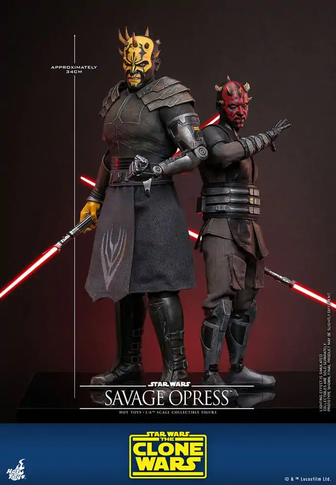 Star Wars: The Clone Wars akční figurka 1/6 Savage Opress 34 cm fotografii produktu