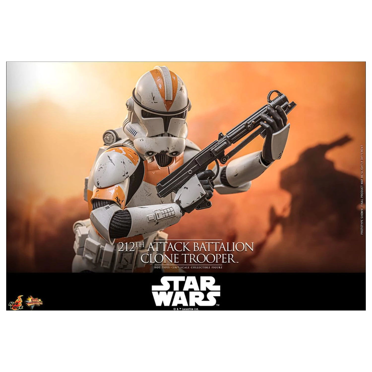 Star Wars: The Clone Wars akční figurka 1/6 212th Attack Battalion Clone Trooper 30 cm fotografii produktu
