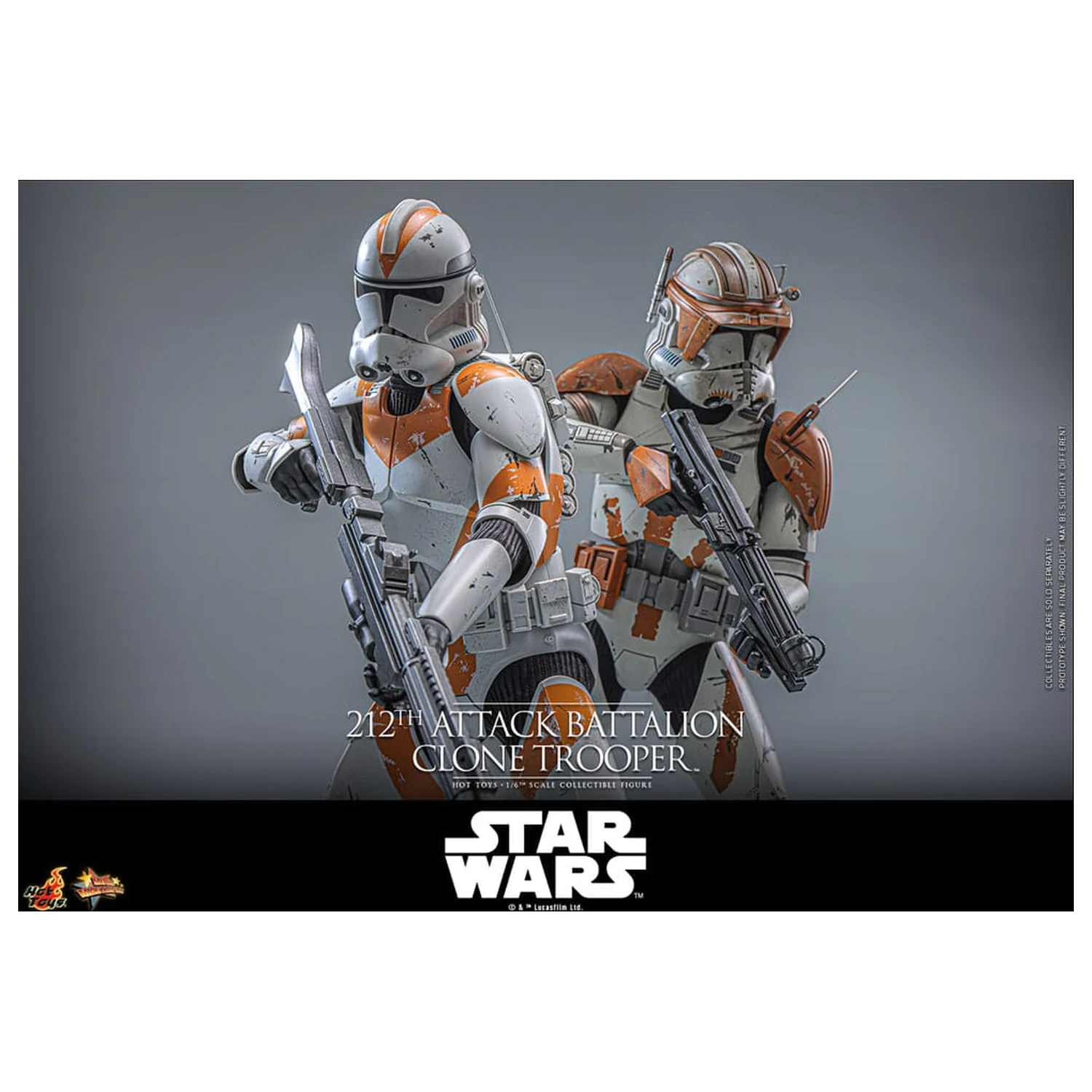 Star Wars: The Clone Wars akční figurka 1/6 212th Attack Battalion Clone Trooper 30 cm fotografii produktu