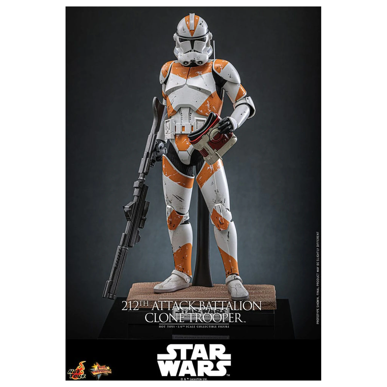 Star Wars: The Clone Wars akční figurka 1/6 212th Attack Battalion Clone Trooper Deluxe Version 30 cm fotografii produktu