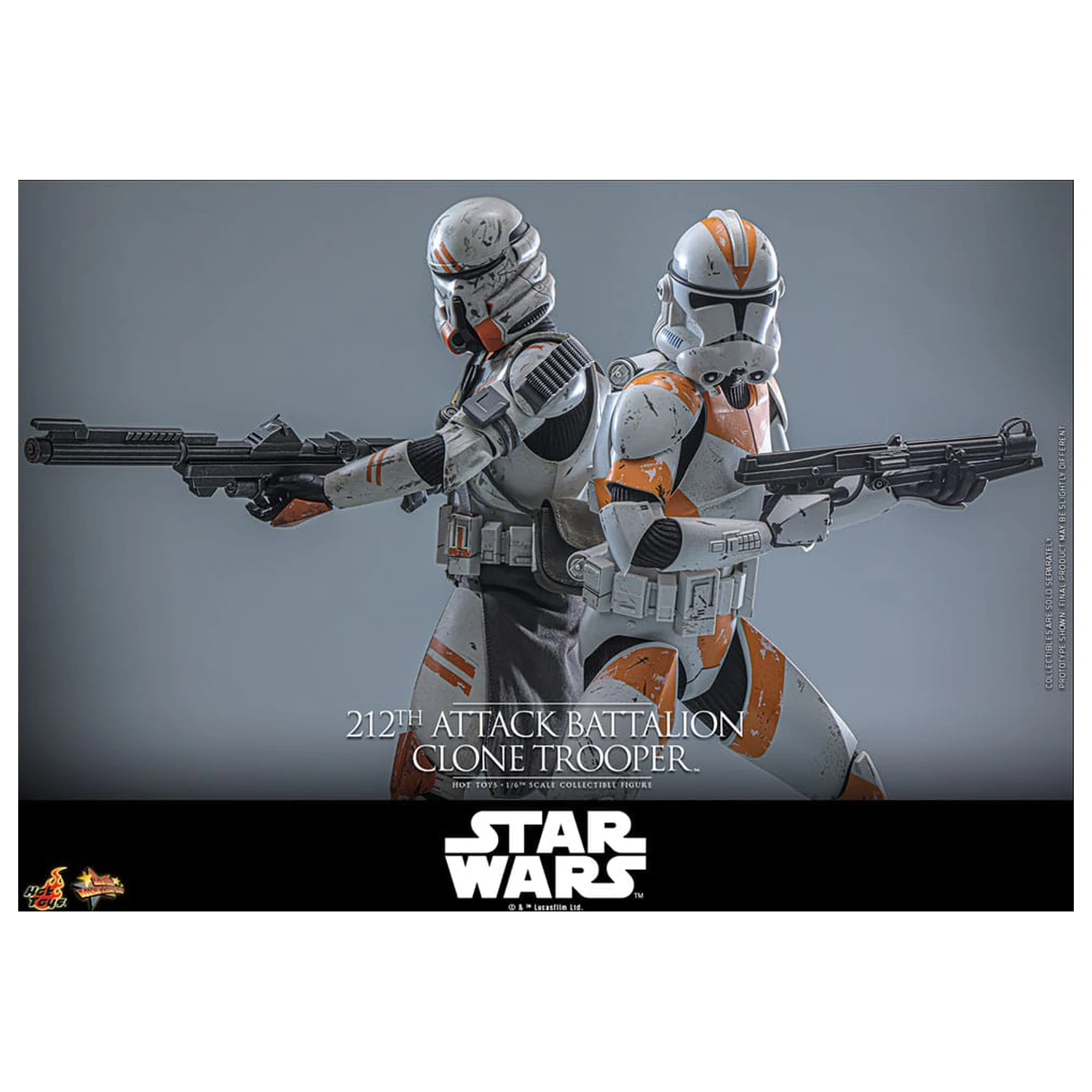 Star Wars: The Clone Wars akční figurka 1/6 212th Attack Battalion Clone Trooper Deluxe Version 30 cm fotografii produktu
