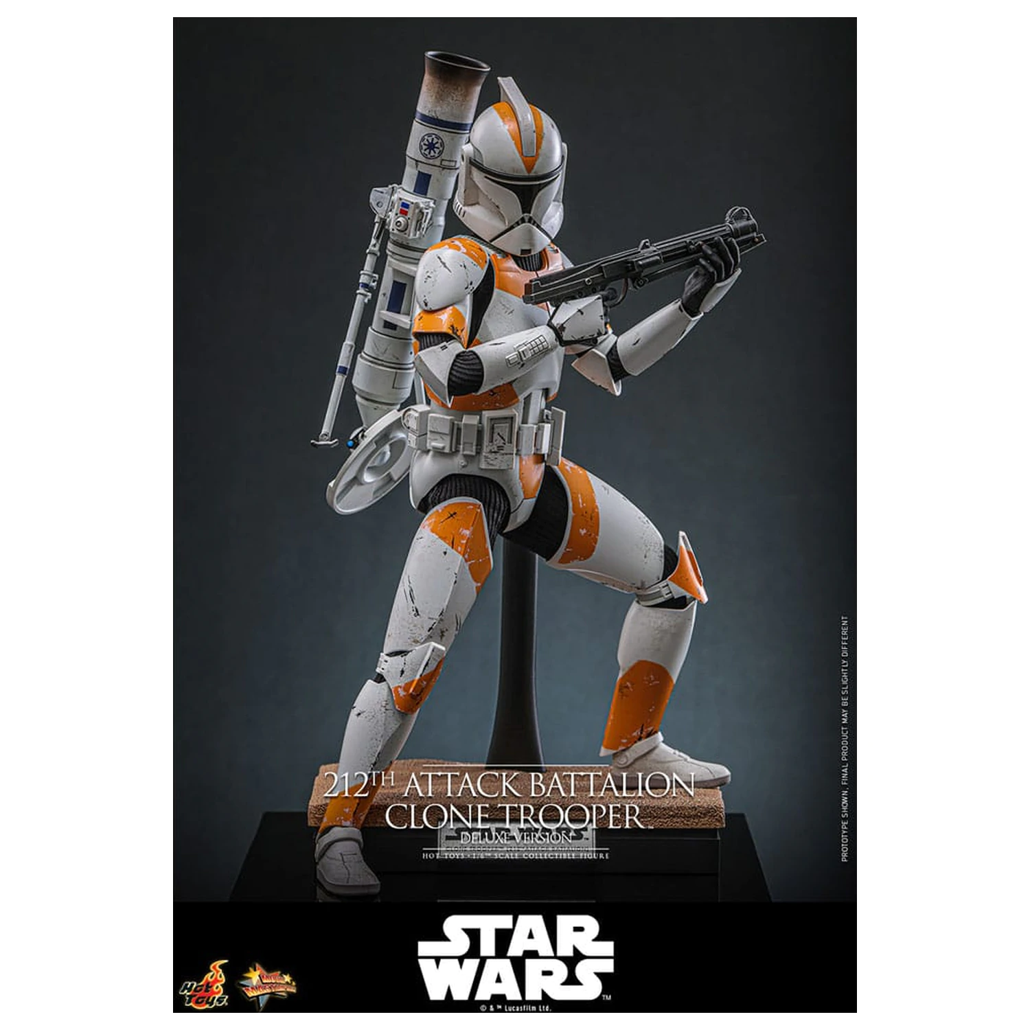 Star Wars: The Clone Wars akční figurka 1/6 212th Attack Battalion Clone Trooper Deluxe Version 30 cm fotografii produktu