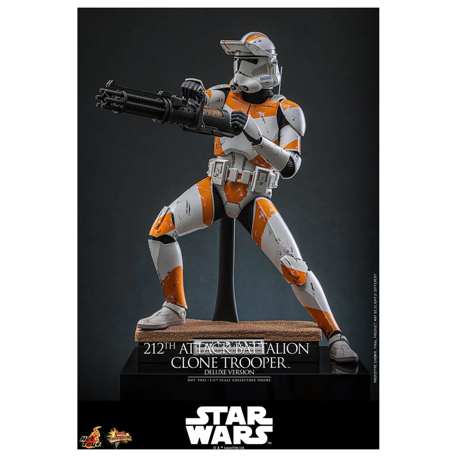 Star Wars: The Clone Wars akční figurka 1/6 212th Attack Battalion Clone Trooper Deluxe Version 30 cm fotografii produktu