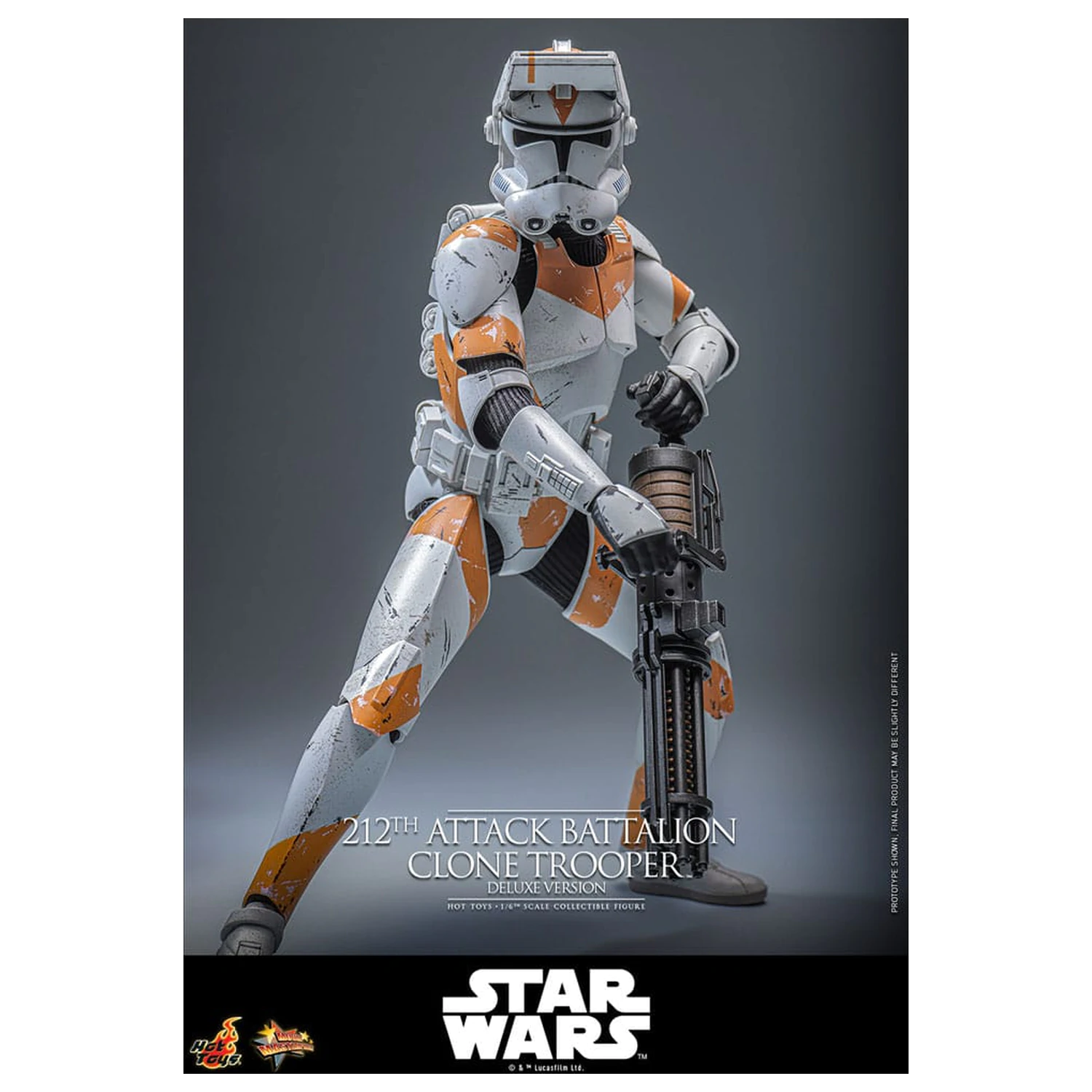 Star Wars: The Clone Wars akční figurka 1/6 212th Attack Battalion Clone Trooper Deluxe Version 30 cm fotografii produktu