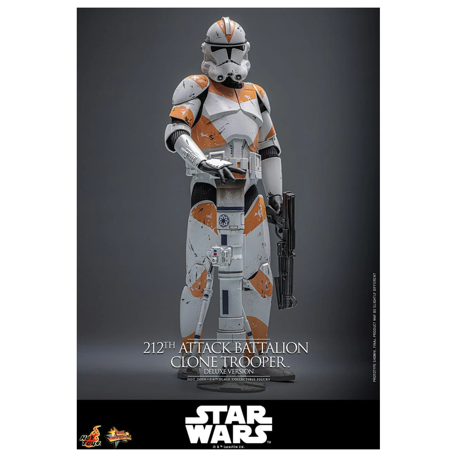 Star Wars: The Clone Wars akční figurka 1/6 212th Attack Battalion Clone Trooper Deluxe Version 30 cm fotografii produktu