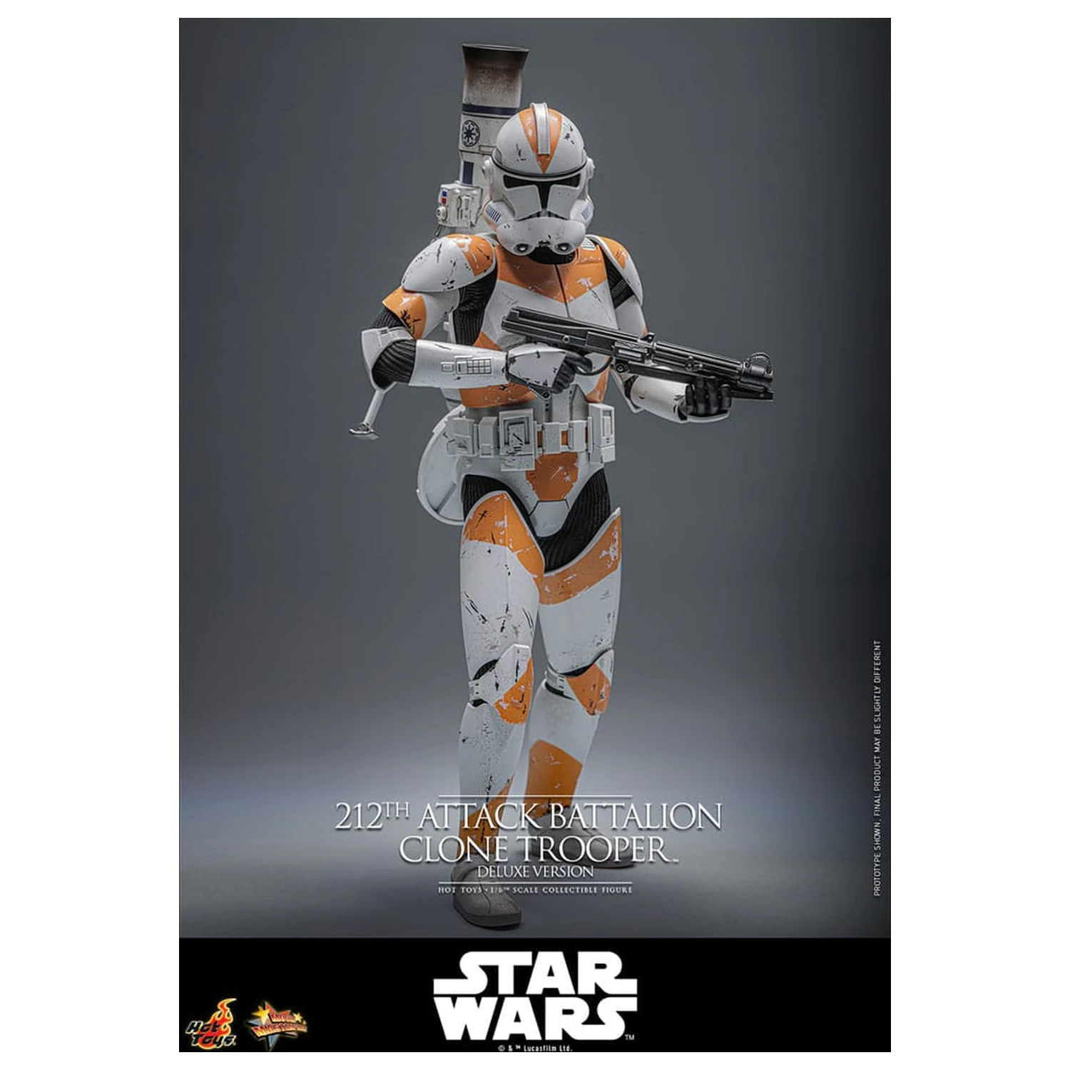 Star Wars: The Clone Wars akční figurka 1/6 212th Attack Battalion Clone Trooper Deluxe Version 30 cm fotografii produktu