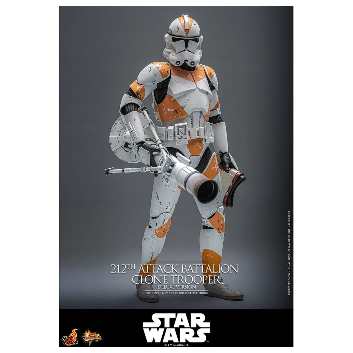 Star Wars: The Clone Wars akční figurka 1/6 212th Attack Battalion Clone Trooper Deluxe Version 30 cm fotografii produktu