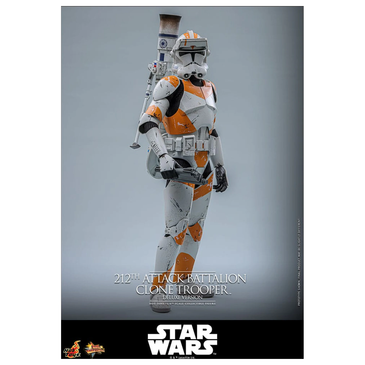 Star Wars: The Clone Wars akční figurka 1/6 212th Attack Battalion Clone Trooper Deluxe Version 30 cm fotografii produktu
