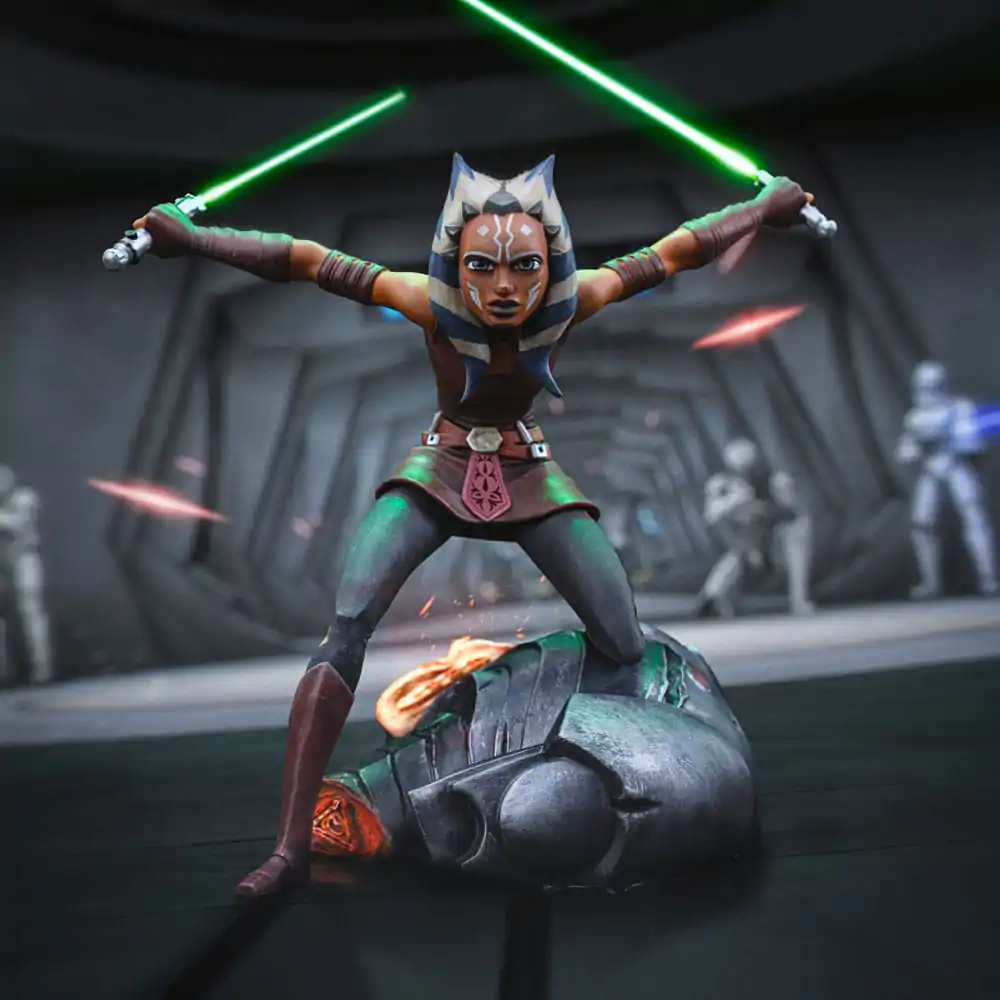 Star Wars: The Clone Wars Art Scale socha 1/10 Ahsoka Tano 19 cm fotografii produktu