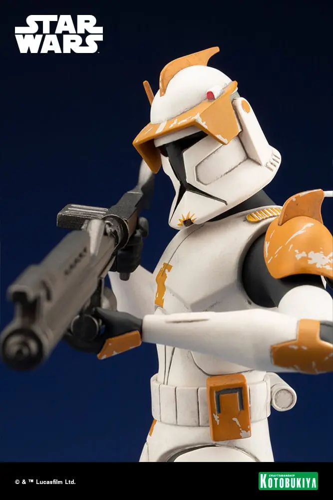 Star Wars The Clone Wars ARTFX Socha 1/10 Commander Cody 17 cm fotografii produktu