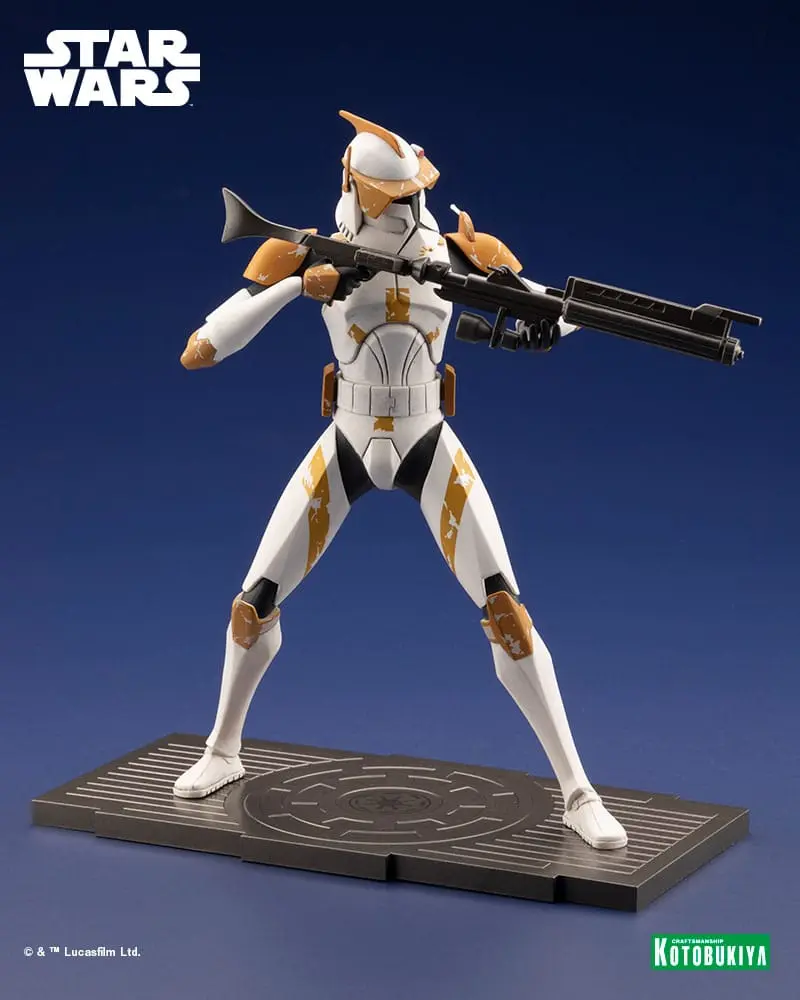 Star Wars The Clone Wars ARTFX Socha 1/10 Commander Cody 17 cm fotografii produktu