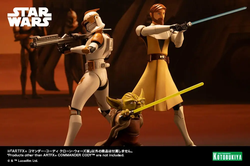 Star Wars The Clone Wars ARTFX Socha 1/10 Commander Cody 17 cm fotografii produktu