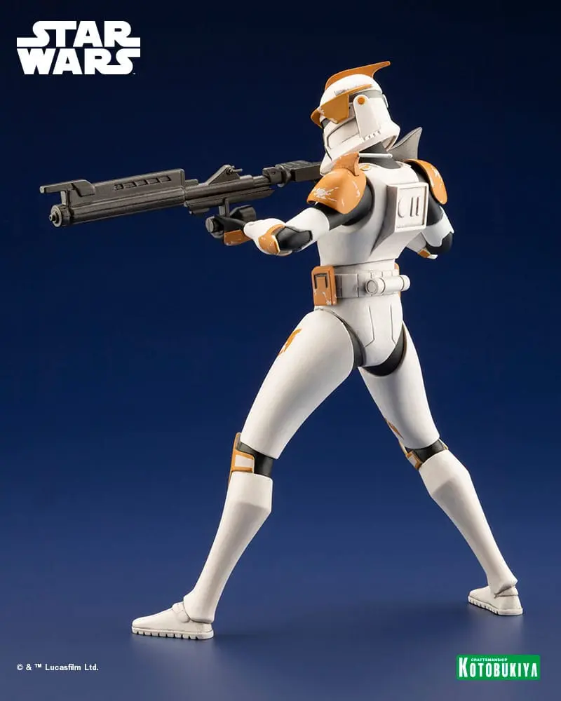 Star Wars The Clone Wars ARTFX Socha 1/10 Commander Cody 17 cm fotografii produktu