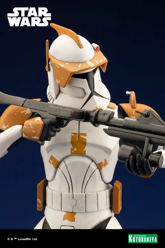 Star Wars The Clone Wars ARTFX Socha 1/10 Commander Cody 17 cm fotografii produktu