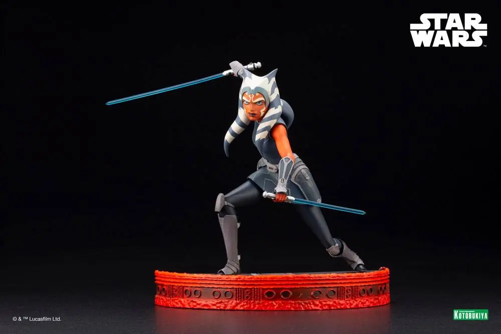 Star Wars The Clone Wars ARTFX PVC socha 1/7 Ahsoka Tano Útěk před klony 24 cm fotografii produktu